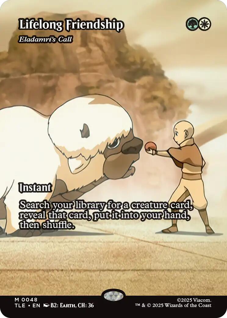 Lifelong Friendship - Eladamri's Call (Borderless) [Avatar: The Last Airbender: Eternal-Legal] | Odin's Place