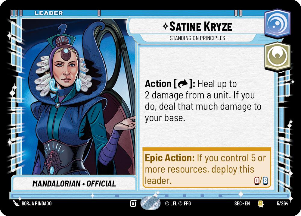 Satine Kryze - Standing on Principles (5/264) (5/264) [Secrets of Power] | Odin's Place