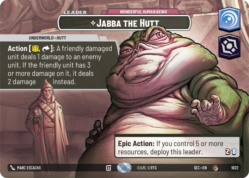 Jabba the Hutt - Wonderful Human Being (Showcase) (1022) (1022) [Secrets of Power] | Odin's Place