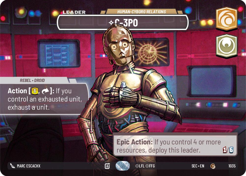 C-3PO - 3PO (1026) - Human-Cyborg Relations (Showcase) (1035) (1035) [Secrets of Power] | Odin's Place