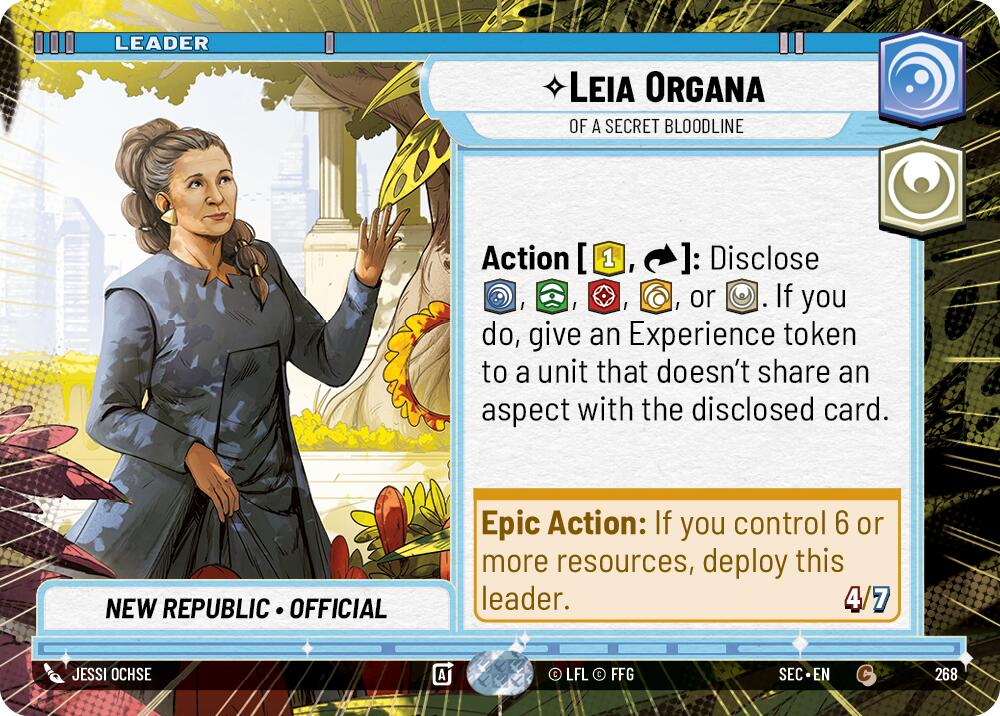 Leia Organa - Of A Secret Bloodline (Hyperspace) (268) (268) [Secrets of Power] | Odin's Place