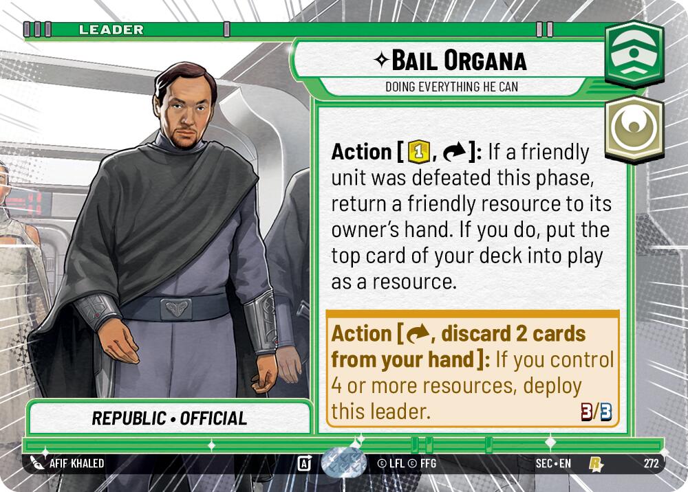 Bail Organa - Doing Everything He Can (Hyperspace) (272) (272) [Secrets of Power] | Odin's Place