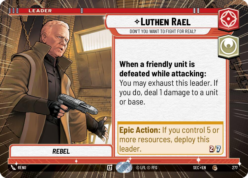 Luthen Rael - Don't You Want To Fight For Real? (Hyperspace) (277) (277) [Secrets of Power] | Odin's Place