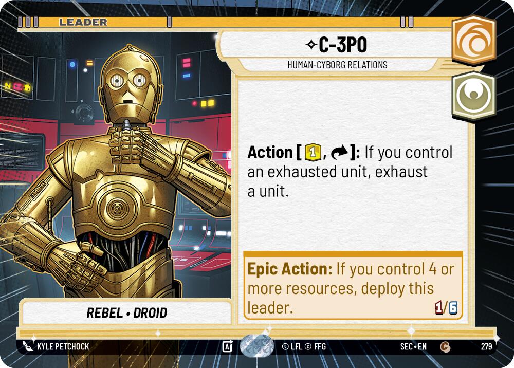 C-3PO - 3PO (279) - Human-Cyborg Relations (Hyperspace) (279) (279) [Secrets of Power] | Odin's Place