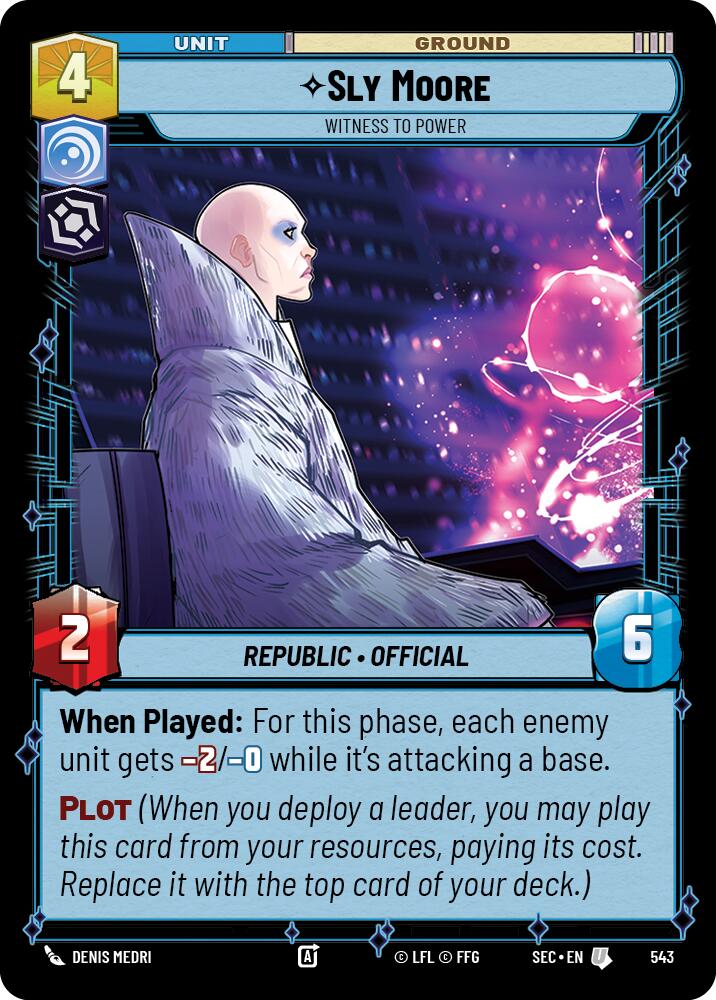 Sly Moore - Witness to Power (Foil) (543) (543) [Secrets of Power] | Odin's Place