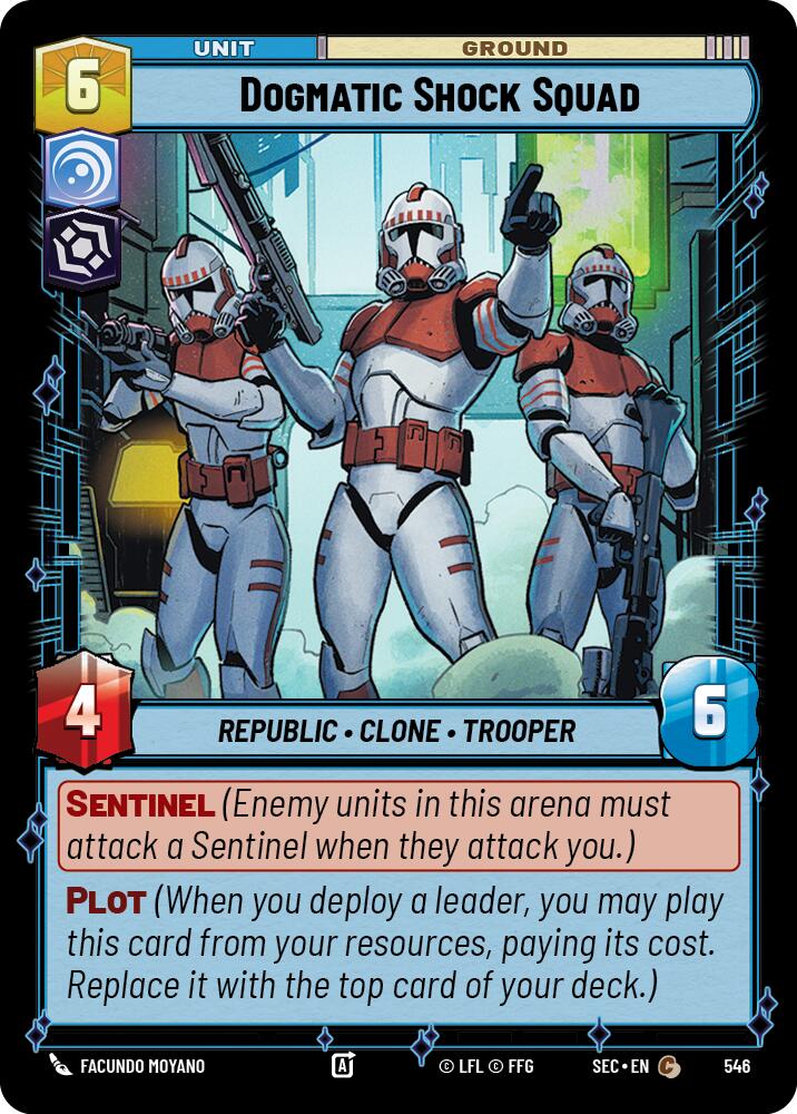 Dogmatic Shock Squad (546) (Foil) (546) [Secrets of Power] | Odin's Place
