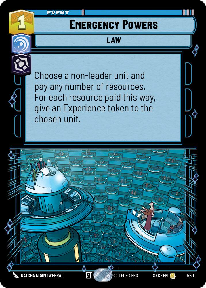 Emergency Powers (550) (Foil) (550) [Secrets of Power] | Odin's Place