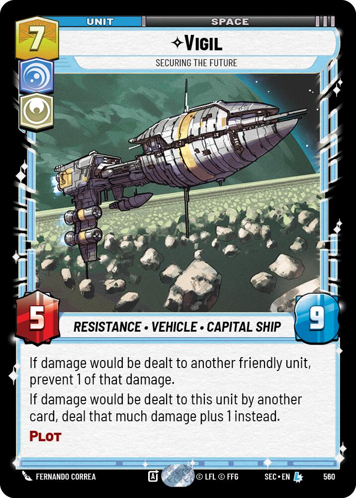 Vigil - Securing the Future (Foil) (560) (560) [Secrets of Power] | Odin's Place