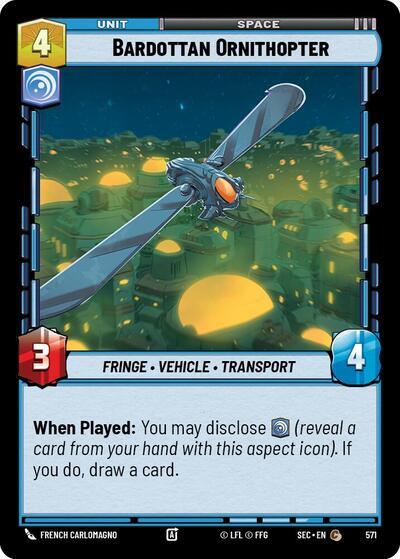 Bardottan Ornithopter (572) (Foil) (572) [Secrets of Power] | Odin's Place