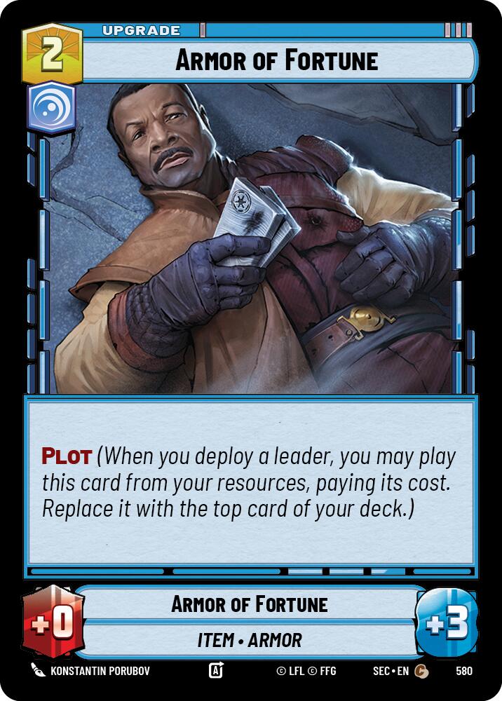 Armor of Fortune (580) (Foil) (580) [Secrets of Power] | Odin's Place