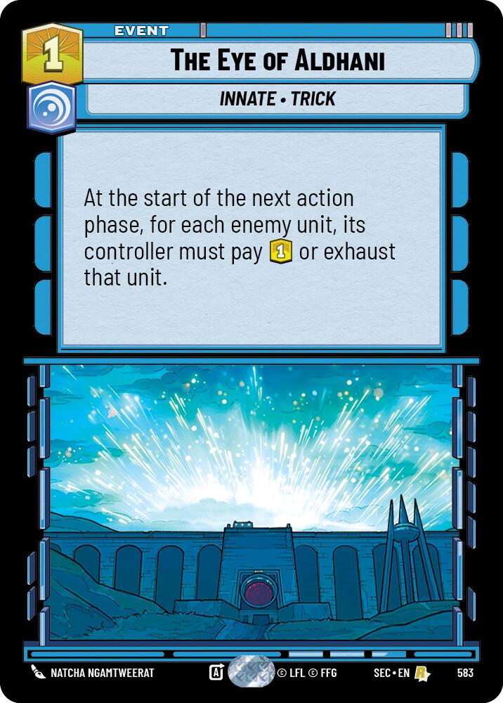 The Eye of Aldhani (583) (Foil) (583) [Secrets of Power] | Odin's Place