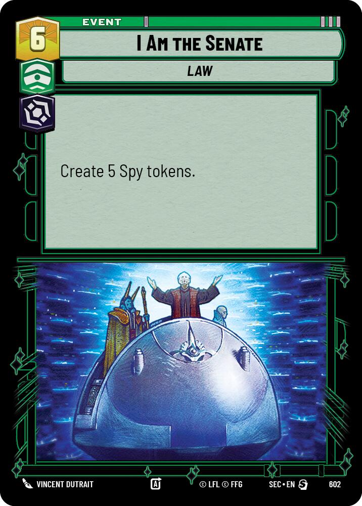 I Am the Senate (602) (Foil) (602) [Secrets of Power] | Odin's Place