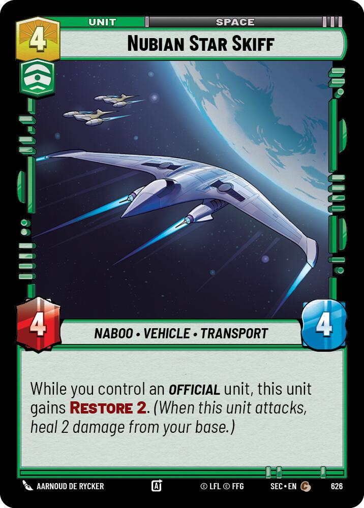 Nubian Star Skiff (626) (Foil) (626) [Secrets of Power] | Odin's Place