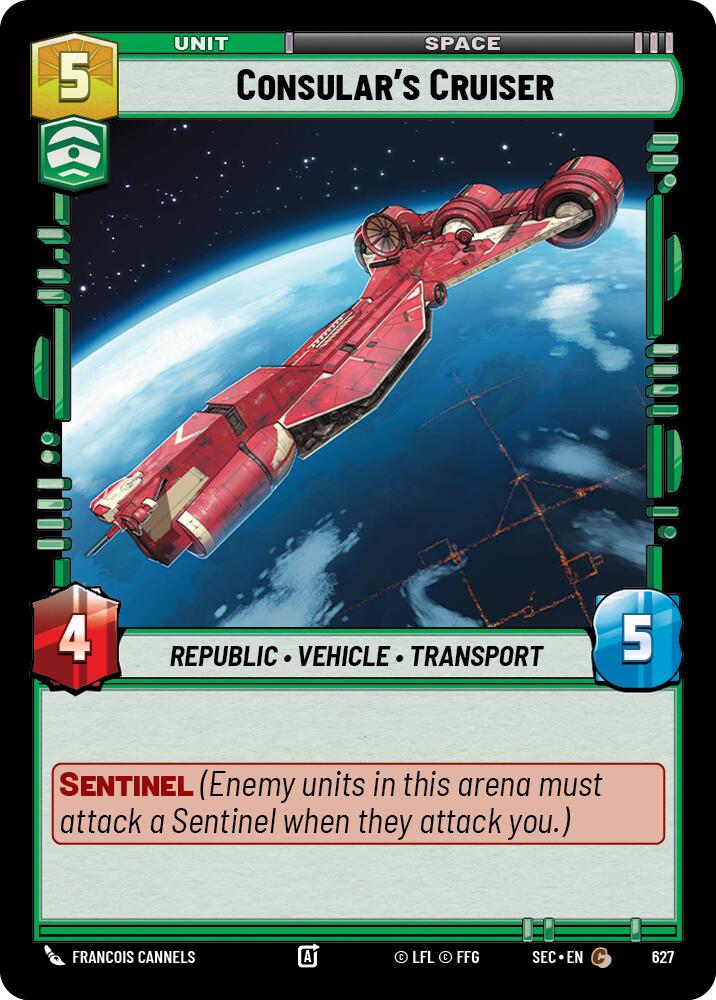 Consular's Cruiser (627) (Foil) (627) [Secrets of Power] | Odin's Place