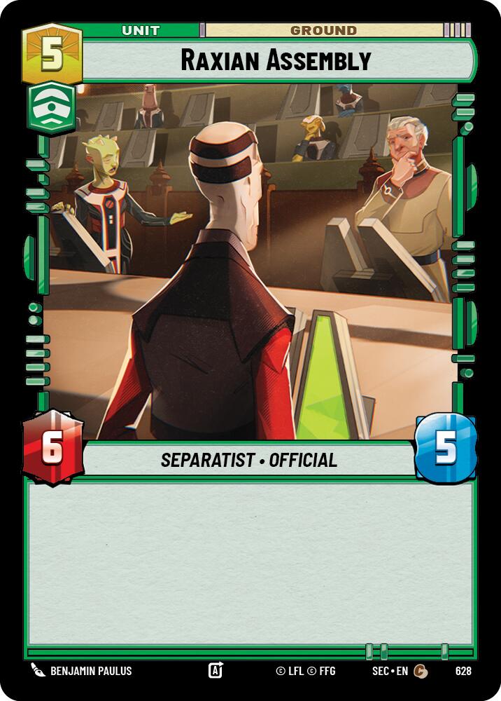 Raxian Assembly (628) (Foil) (628) [Secrets of Power] | Odin's Place