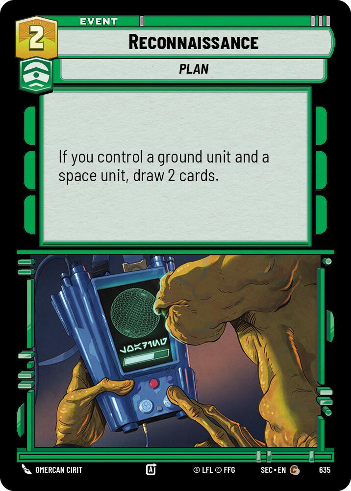 Reconnaissance (635) (Foil) (635) [Secrets of Power] | Odin's Place