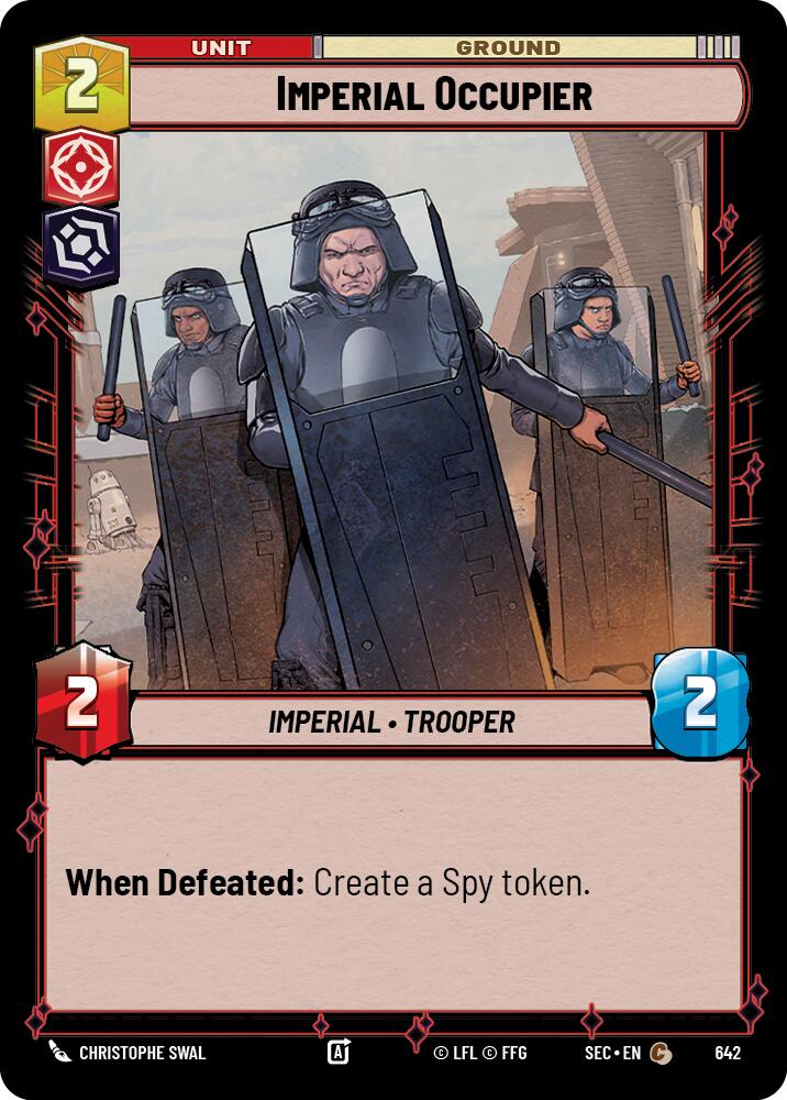 Imperial Occupier (642) (Foil) (642) [Secrets of Power] | Odin's Place