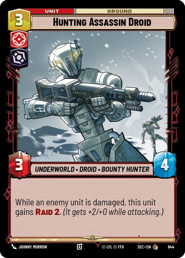 Hunting Assassin Droid (644) (Foil) (644) [Secrets of Power] | Odin's Place