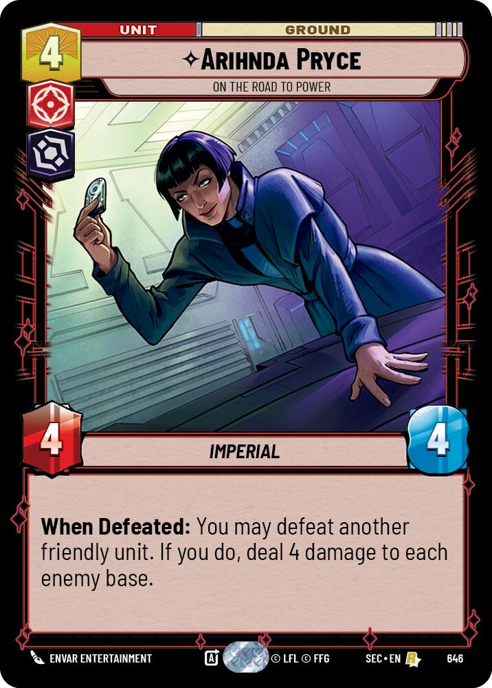 Arihnda Pryce - On the Road to Power (Foil) (646) (646) [Secrets of Power] | Odin's Place
