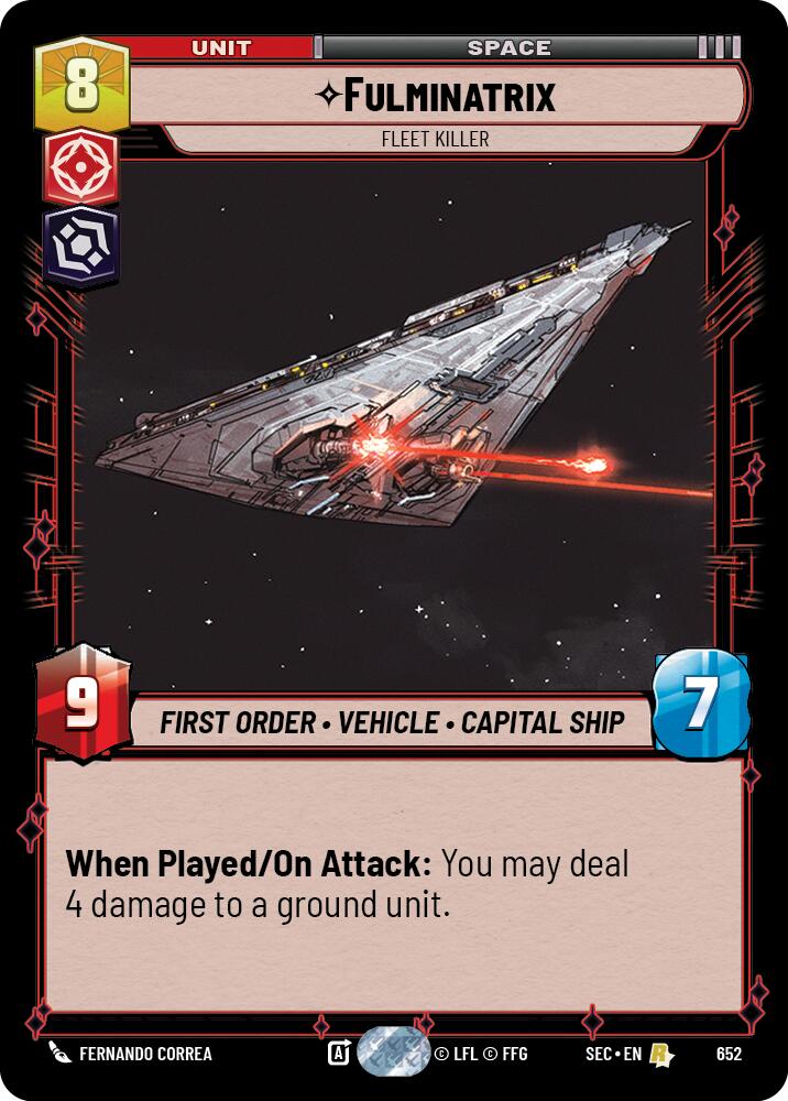 Fulminatrix - Fleet Killer (Foil) (652) (652) [Secrets of Power] | Odin's Place