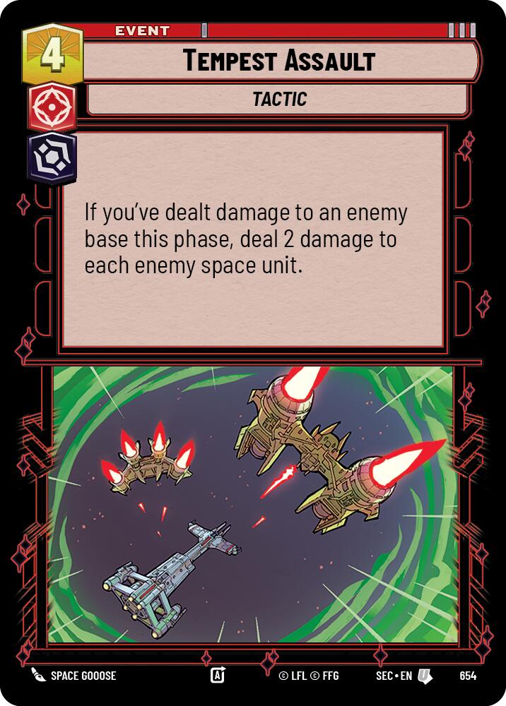 Tempest Assault (654) (Foil) (654) [Secrets of Power] | Odin's Place