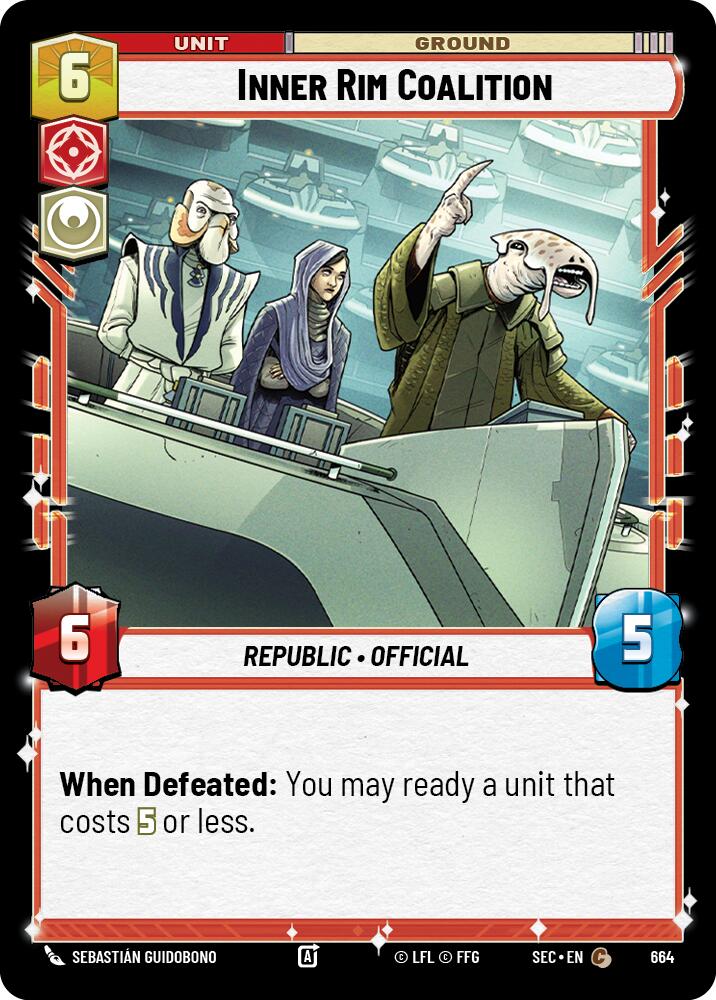 Inner Rim Coalition (664) (Foil) (664) [Secrets of Power] | Odin's Place