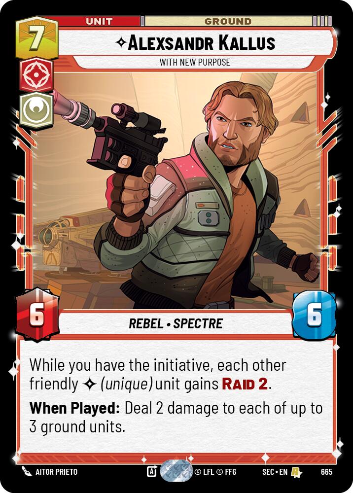 Alexsandr Kallus - With New Purpose (Foil) (665) (665) [Secrets of Power] | Odin's Place