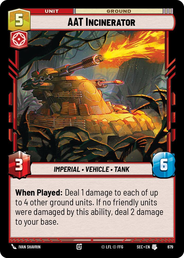 AAT Incinerator (679) (Foil) (679) [Secrets of Power] | Odin's Place