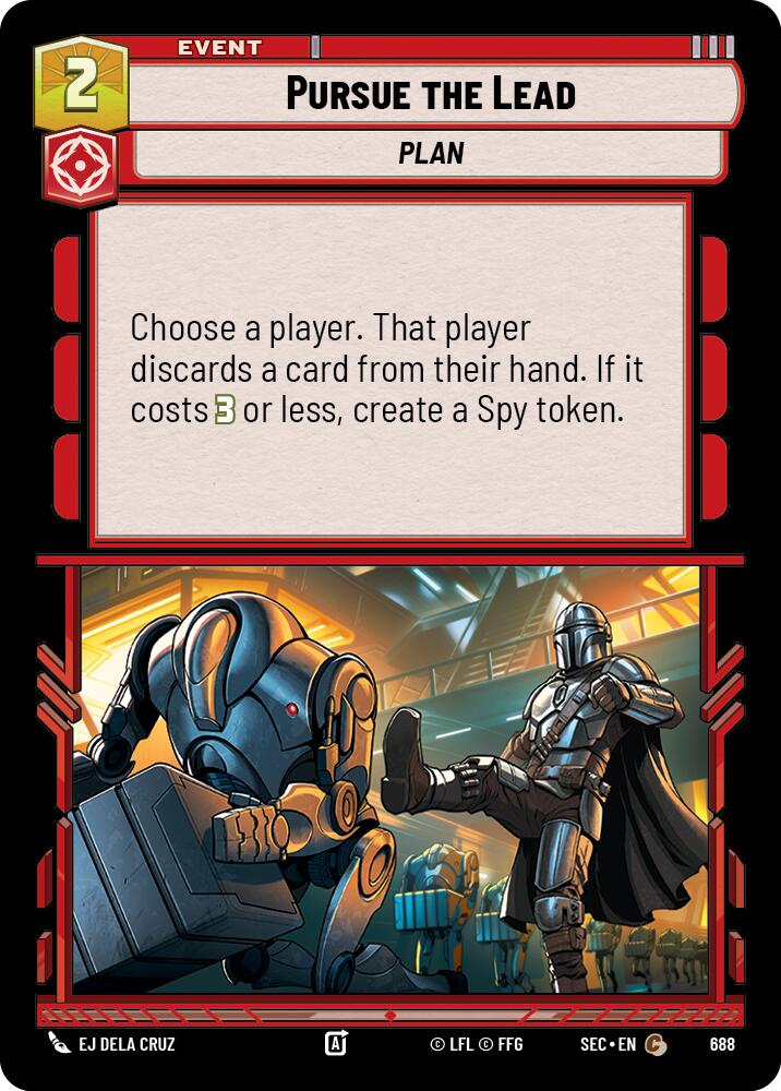 Pursue the Lead (688) (Foil) (688) [Secrets of Power] | Odin's Place
