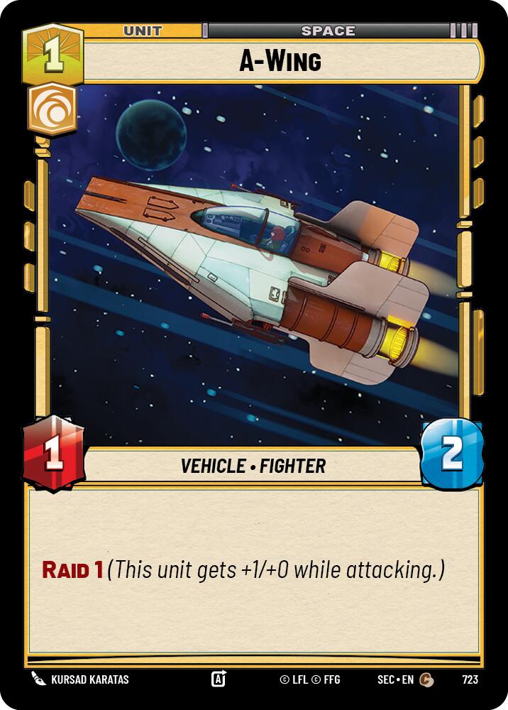 A-Wing - Wing (723) (Foil) (723) (723) [Secrets of Power] | Odin's Place