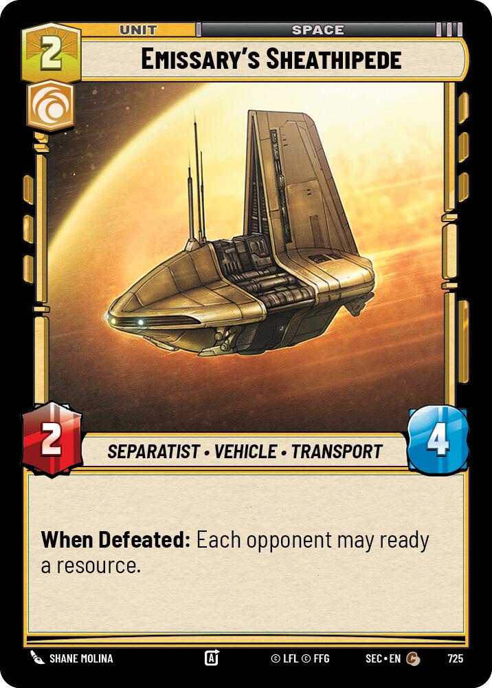 Emissary's Sheathipede (725) (Foil) (725) [Secrets of Power] | Odin's Place