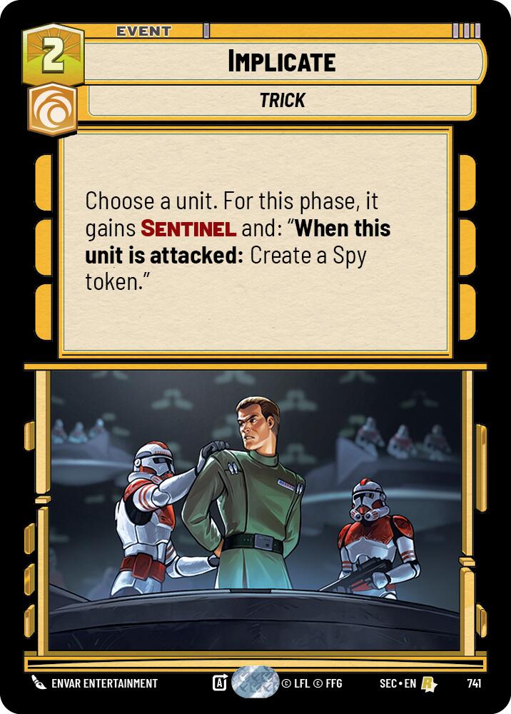 Implicate (741) (Foil) (741) [Secrets of Power] | Odin's Place