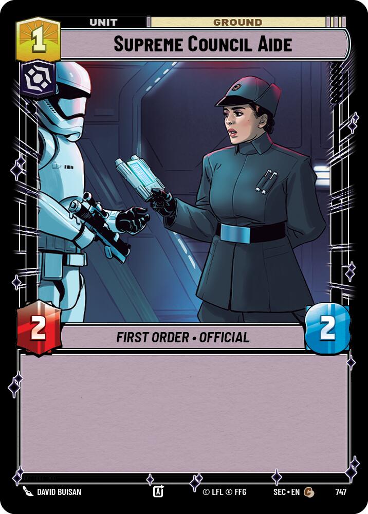 Supreme Council Aide (747) (Foil) (747) [Secrets of Power] | Odin's Place