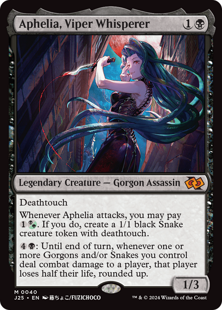 Aphelia, Viper Whisperer (Anime) [Foundations Jumpstart] | Odin's Place