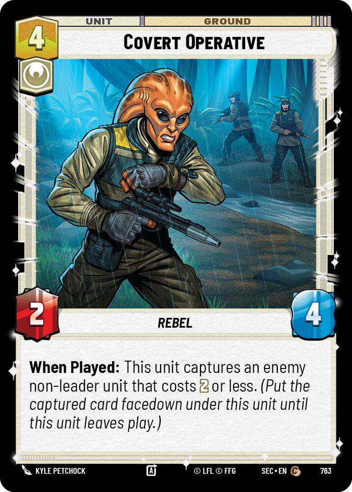 Covert Operative (763) (Foil) (763) [Secrets of Power] | Odin's Place