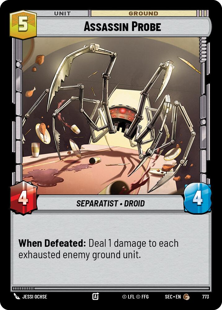 Assassin Probe (773) (Foil) (773) [Secrets of Power] | Odin's Place