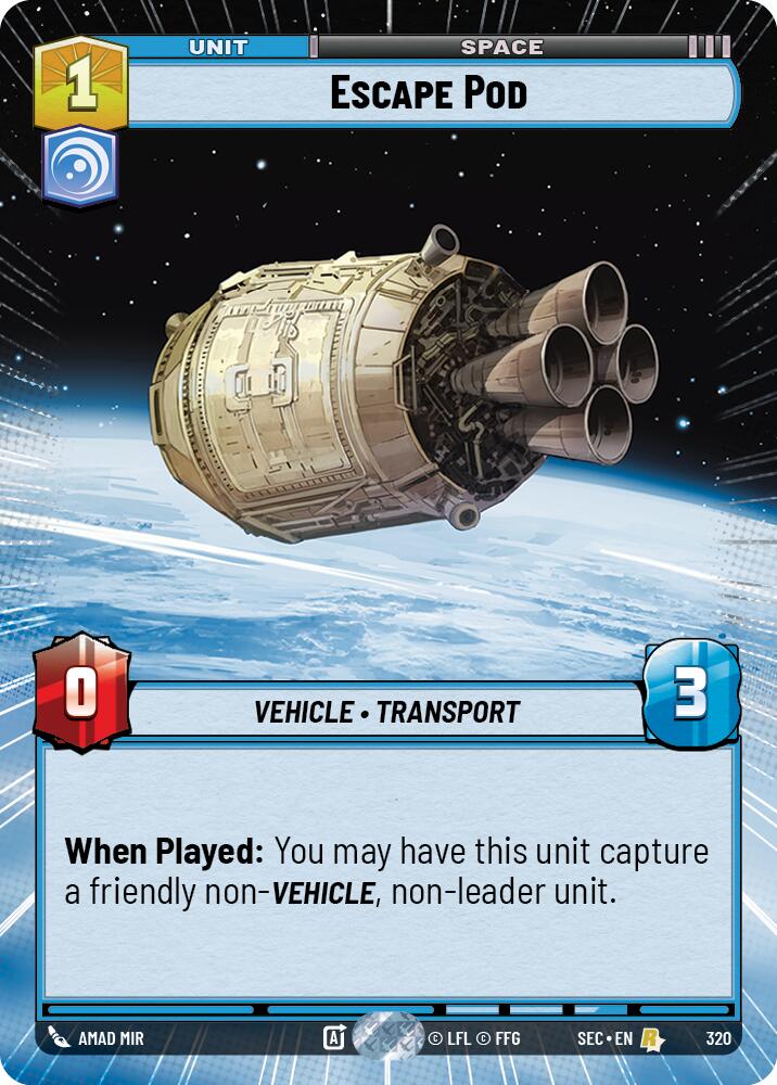 Escape Pod (320) (Hyperspace) (320) [Secrets of Power] | Odin's Place