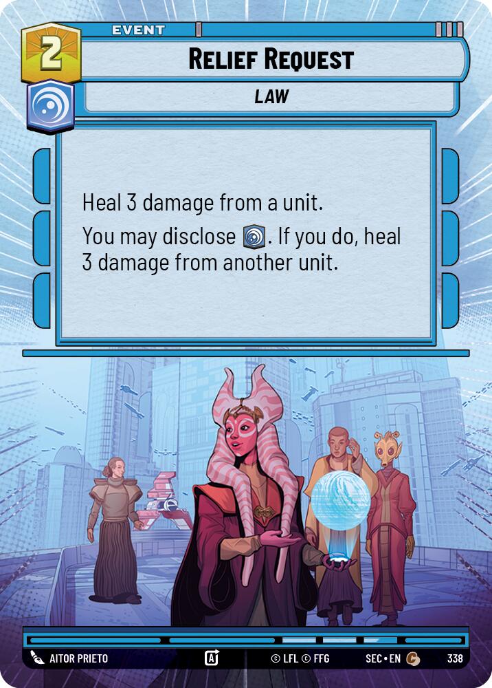 Relief Request (338) (Hyperspace) (338) [Secrets of Power] | Odin's Place