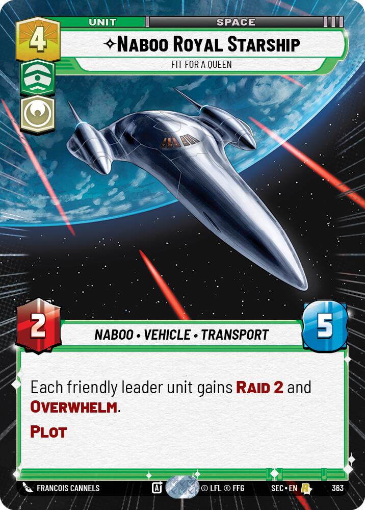 Naboo Royal Starship - Fit For A Queen (Hyperspace) (363) (363) [Secrets of Power] | Odin's Place