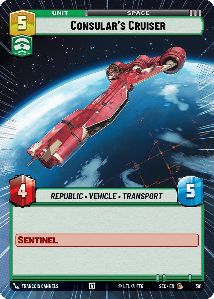 Consular's Cruiser (381) (Hyperspace) (381) [Secrets of Power] | Odin's Place