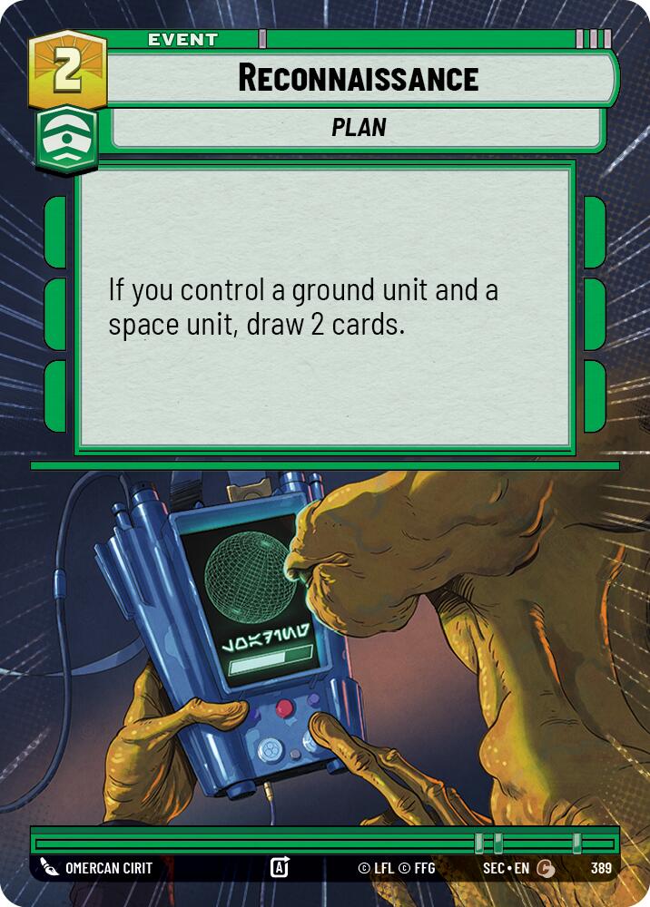 Reconnaissance (389) (Hyperspace) (389) [Secrets of Power] | Odin's Place