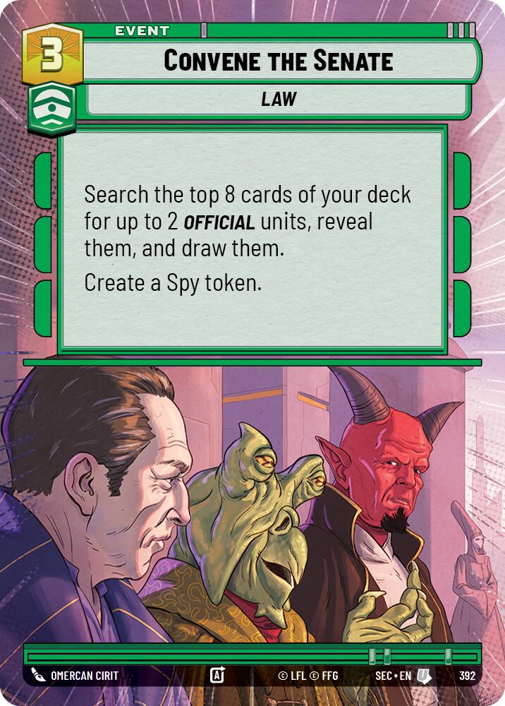 Convene the Senate (392) (Hyperspace) (392) [Secrets of Power] | Odin's Place