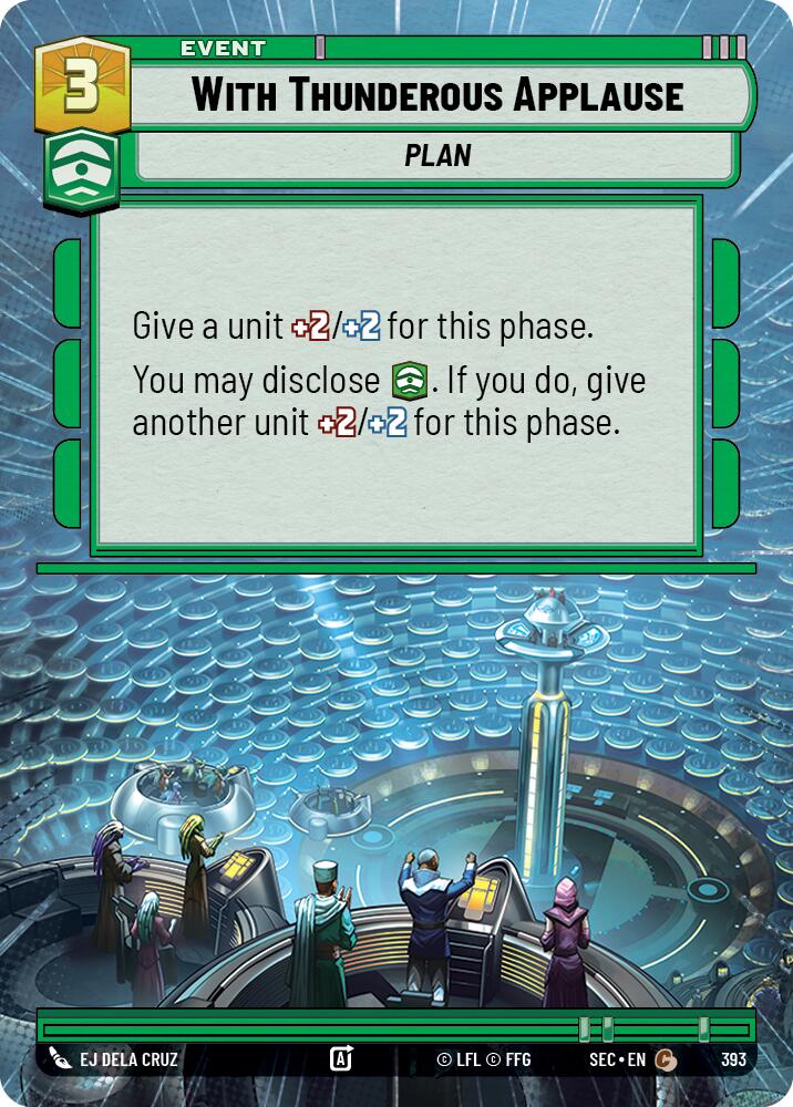 With Thunderous Applause (393) (Hyperspace) (393) [Secrets of Power] | Odin's Place