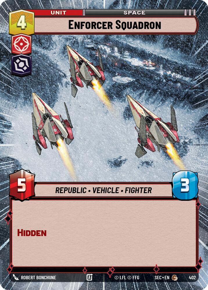 Enforcer Squadron (402) (Hyperspace) (402) [Secrets of Power] | Odin's Place