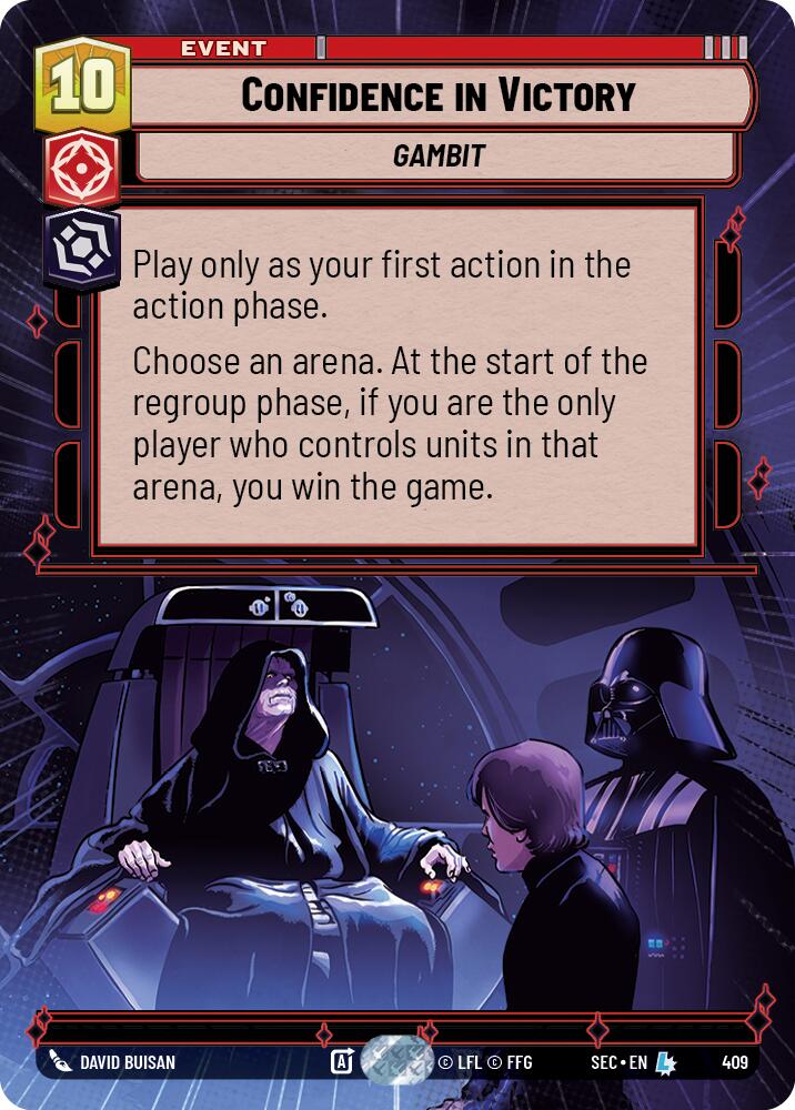 Confidence in Victory (409) (Hyperspace) (409) [Secrets of Power] | Odin's Place