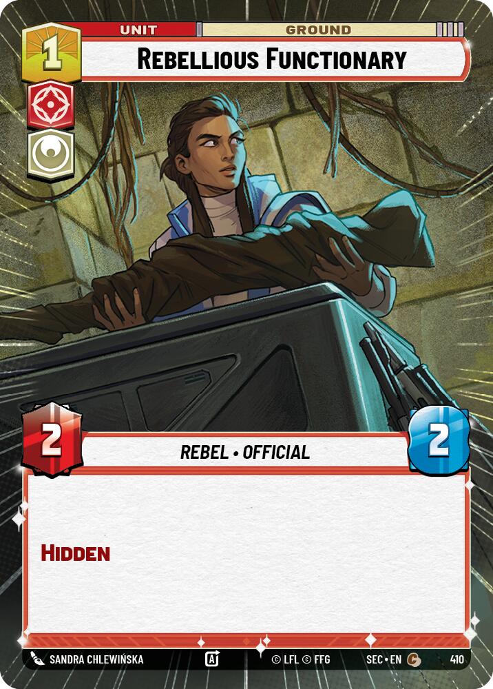 Rebellious Functionary (410) (Hyperspace) (410) [Secrets of Power] | Odin's Place