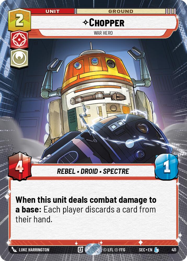 Chopper - War Hero (Hyperspace) (411) (411) [Secrets of Power] | Odin's Place