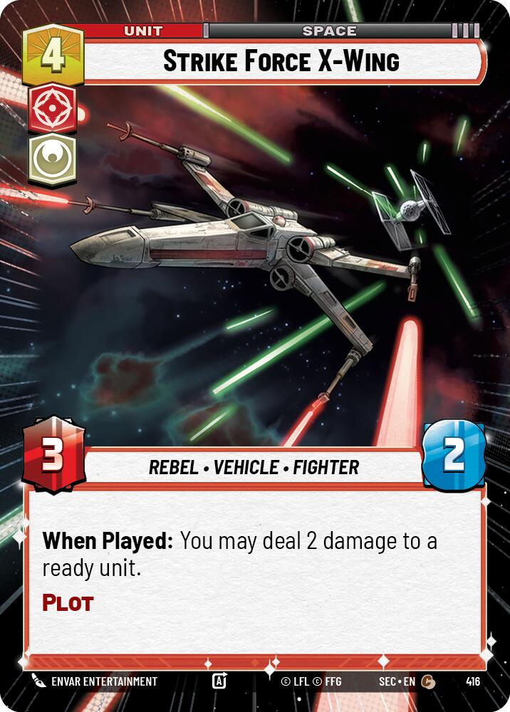 Strike Force X-Wing - Wing (416) (Hyperspace) (416) (416) [Secrets of Power] | Odin's Place