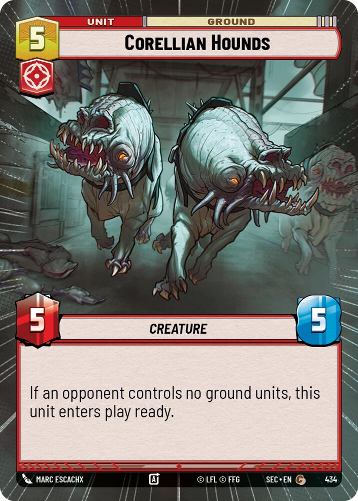 Corellian Hounds (434) (Hyperspace) (434) [Secrets of Power] | Odin's Place