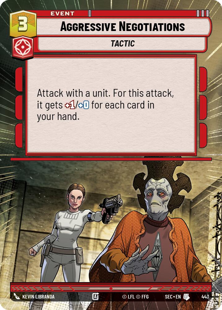 Aggressive Negotiations (443) (Hyperspace) (443) [Secrets of Power] | Odin's Place